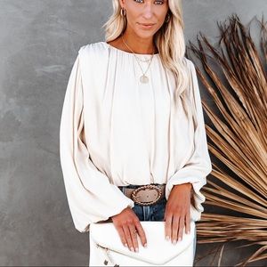 Alexandra Billowed Blouse